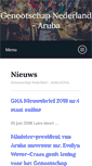 Mobile Screenshot of genootschapnederlandaruba.nl
